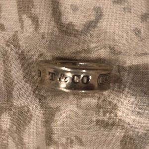 Authentic Tiffany ring size 6.5